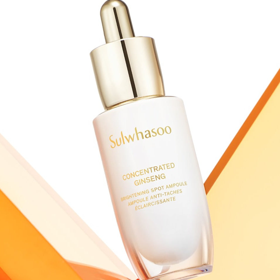 SULWHASOO Concentrated Ginseng Brightening Spot Ampoule 20g Available on Seoulbazaar, your online store for trendy korean products.