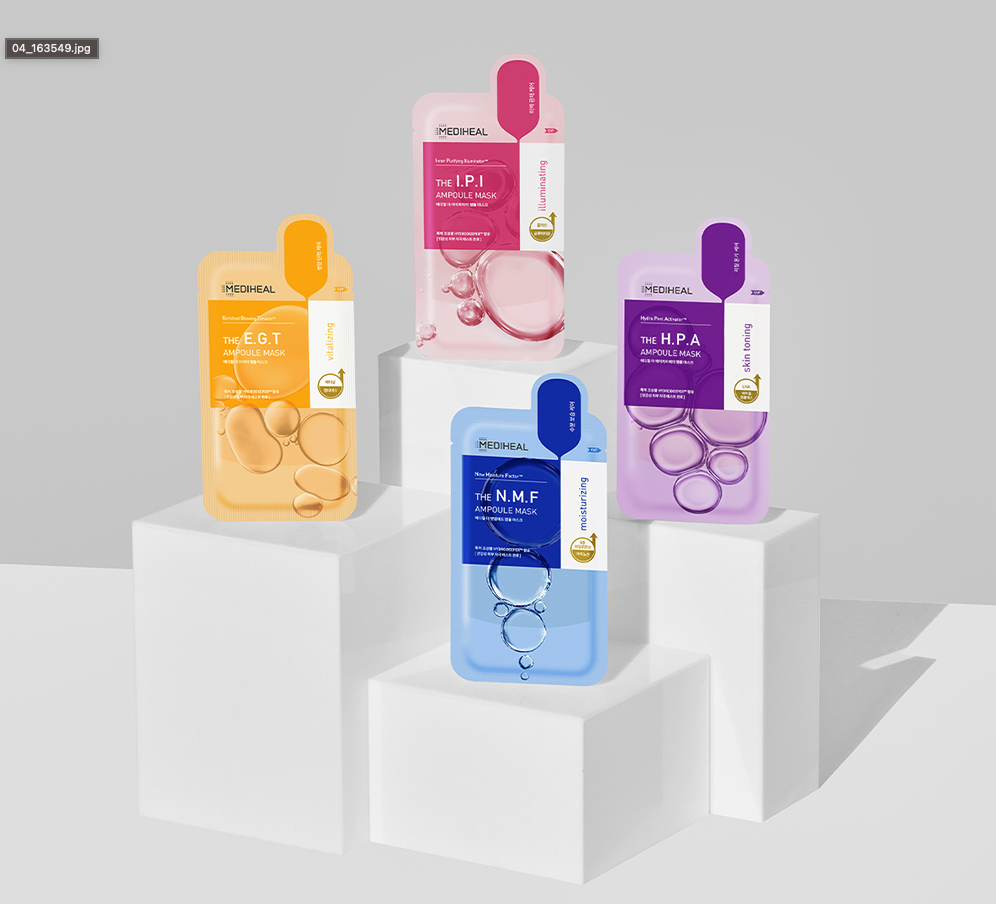 MEDIHEAL Ampoule Mask Available on Seoulbazaar, your online store for trendy korean products.
