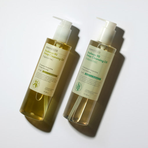 ESSENHERB Soybean 90 Deep Cleansing Oil 300ml Available on Seoulbazaar, your online store for trendy korean products.