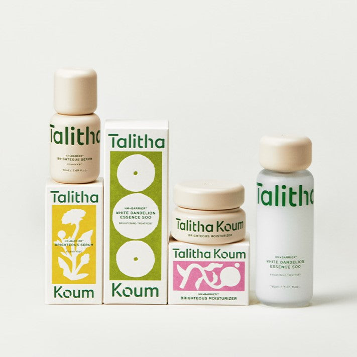 TALITHA KOUM HM+ Barrier Brightening Skincare Set (Cream, Serum & Essence) Available on Seoulbazaar, your online store for trendy korean products.