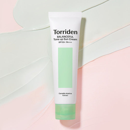 TORRIDEN Balanceful Centella Asiatica Extract Tone Up Sun Cream SPF 50+ PA++++ 60ml Available on Seoulbazaar, your online store for trendy korean products.