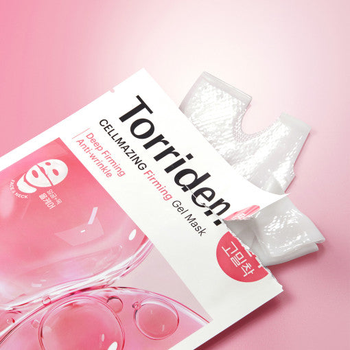 TORRIDEN Cellmazing Low Molecular Collagen Firming Gel Mask Available on Seoulbazaar, your online store for trendy korean products.