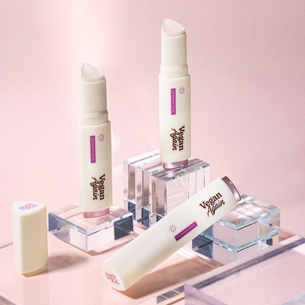TOUCH IN SOL Vegan Again Radiance Highlighter Stick Available on Seoulbazaar, your online store for trendy korean products.