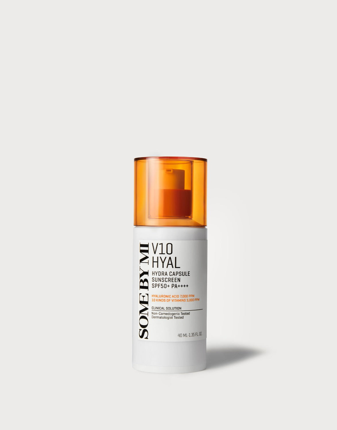 SOME BY MI V10 Hyal Hydra Capsule Sunscreen 40ml Available on Seoulbazaar, your online store for trendy korean products.