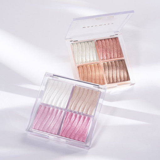WAKEMAKE Glow Contouring Highlighter Palette Available on Seoulbazaar, your online store for trendy korean products.