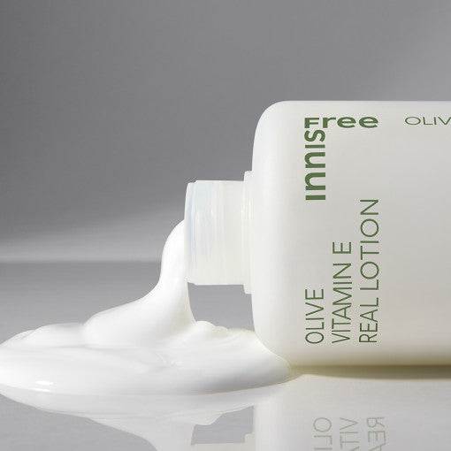 INNISFREE Olive Vitamin E Real Lotion 170ml Available on Seoulbazaar, your online store for trendy korean products.