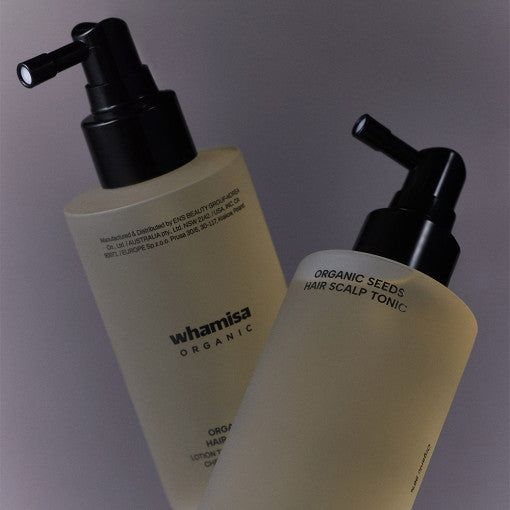 WHAMISA Organic Seeds Hair Scalp Tonic 165ml Available on Seoulbazaar, your online store for trendy korean products.
