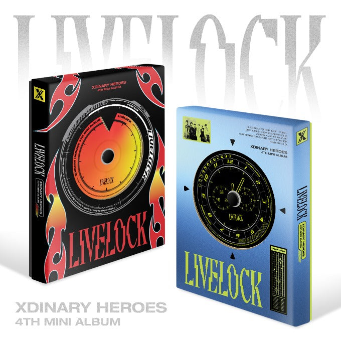 XDINARY HEROES 4th Mini Album Livelock (Random Ver.) Available on Seoulbazaar, your online store for trendy korean products.