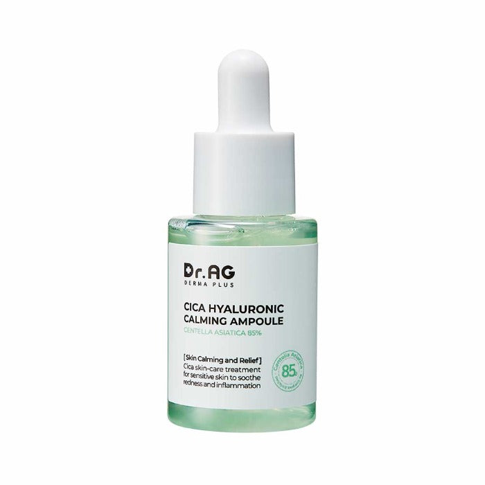 Dr.AG Cica Hyaluronic Calming Ampoule 35ml Available on Seoulbazaar, your online store for trendy korean products.
