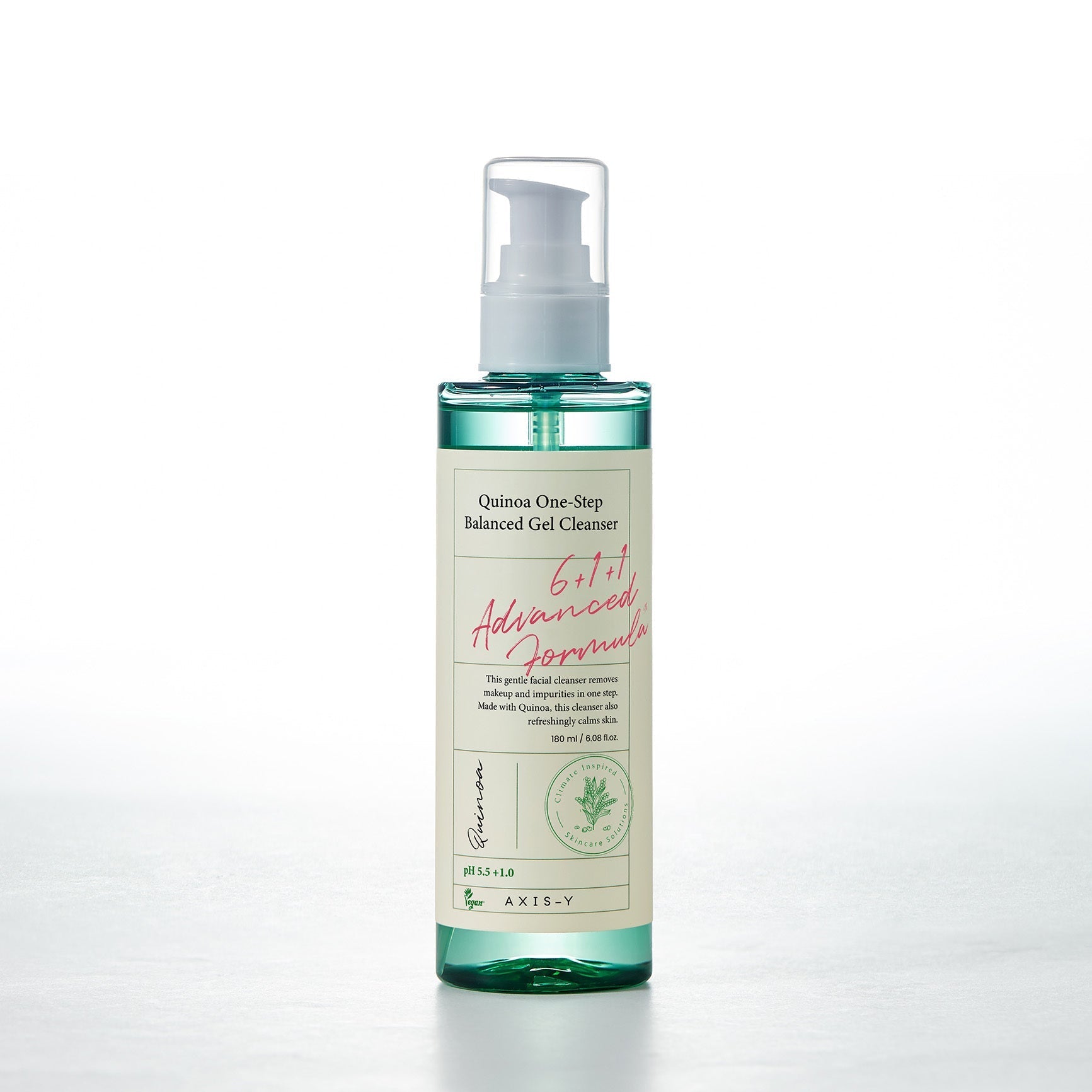 AXIS-Y Quinoa One Step Balanced Gel Cleanser 180ml Available on Seoulbazaar, your online store for trendy korean products.