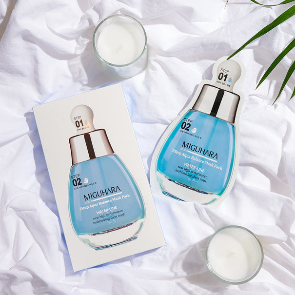 MIGUHARA 2Step Aqua Balance Mask Available on Seoulbazaar, your online store for trendy korean products.