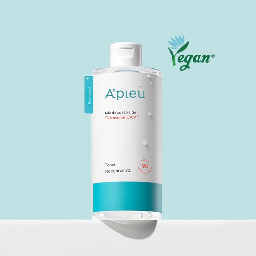 A'PIEU Madecassoside Tetrasome Cica Toner 300ml Available on Seoulbazaar, your online store for trendy korean products.