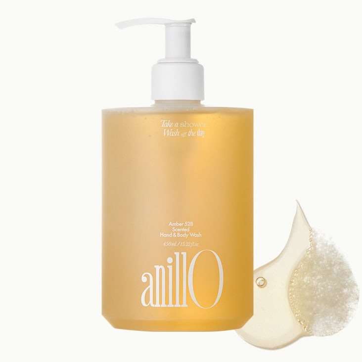 ANILLO Amber 528 Scented Hand & Body Wash 450ml Available on Seoulbazaar, your online store for trendy korean products.