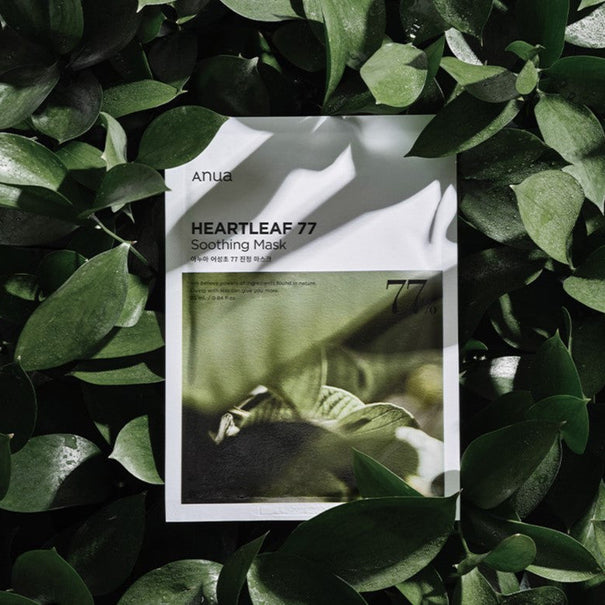 ANUA Heatfleaf 77 Soothing Mask Available on Seoulbazaar, your online store for trendy korean products.