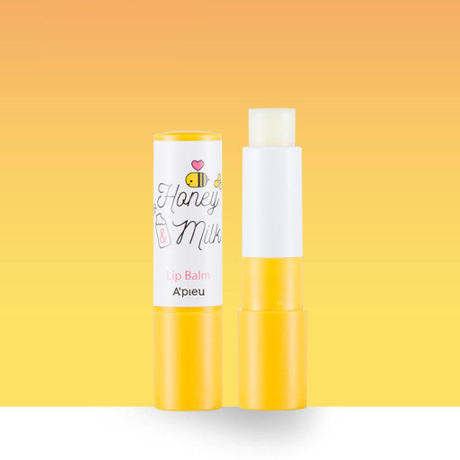 A'PIEU Honey&Milk Lip Balm Available on Seoulbazaar, your online store for trendy korean products.