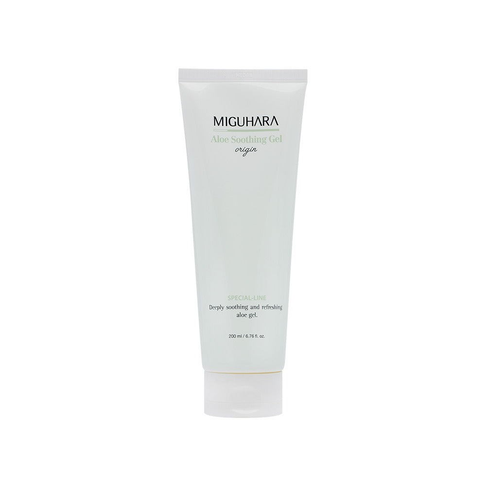 MIGUHARA Aloe Soothing Gel Origin 200ml Available on Seoulbazaar, your online store for trendy korean products.