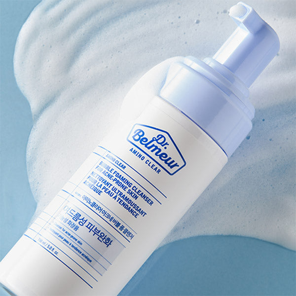 DR.BELMEUR Amino Clear Acne-Prone Bubble Foaming Cleanser 150ml Available on Seoulbazaar, your online store for trendy korean products.