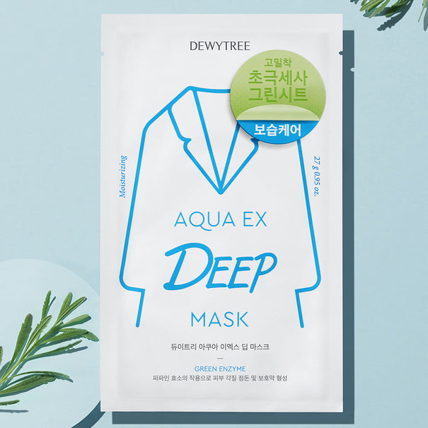 DEWYTREE Aqua EX Deep Mask Available on Seoulbazaar, your online store for trendy korean products.