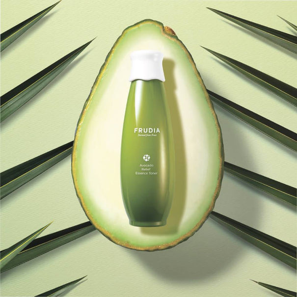 FRUDIA Avocado Relief Essence Toner 195ml Available on Seoulbazaar, your online store for trendy korean products.