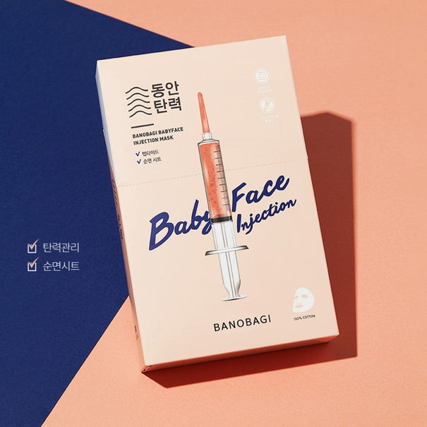 BANOBAGI Baby Face Injection Mask Available on Seoulbazaar, your online store for trendy korean products.