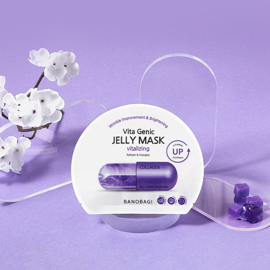 BANOBAGI Vita Genic Jelly Mask #Vitalizing Available on Seoulbazaar, your online store for trendy korean products.