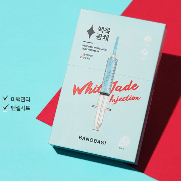 BANOBAGI White Jade Injection Mask Available on Seoulbazaar, your online store for trendy korean products.