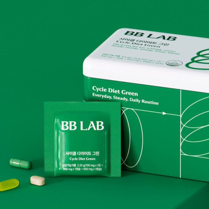 BB LAB Cycle Diet Green 28 Sticks 68g Available on Seoulbazaar, your online store for trendy korean products.