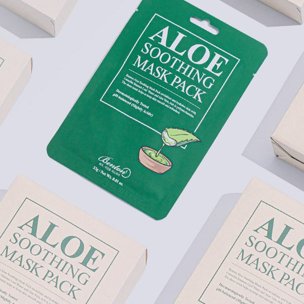 BENTON Aloe Soothing Mask Pack Available on Seoulbazaar, your online store for trendy korean products.