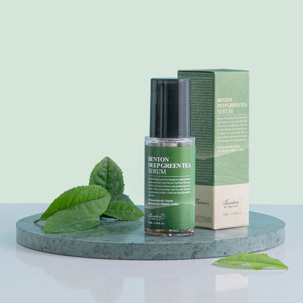 BENTON Deep Green Tea Serum 35ml Available on Seoulbazaar, your online store for trendy korean products.