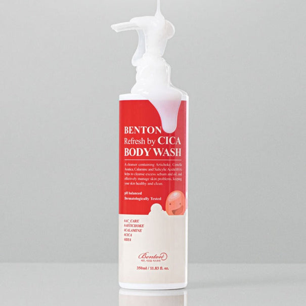 BENTON Refresh by Cica Body Wash 350ml Available on Seoulbazaar, your online store for trendy korean products.