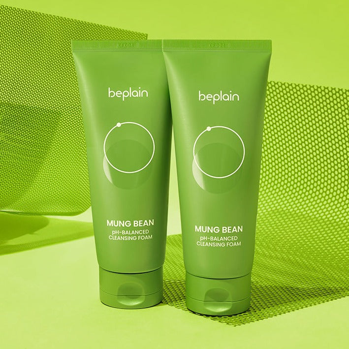 BEPLAIN Mung Bean pH-Balance Cleansing Foam Available on Seoulbazaar, your online store for trendy korean products.