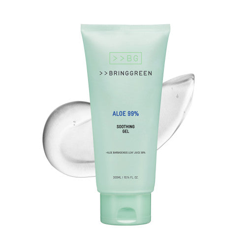 BRINGGREEN Aloe 99% Soothing Gel 300ml Available on Seoulbazaar, your online store for trendy korean products.