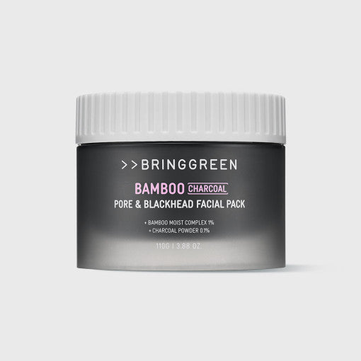 BRINGGREEN Bamboo Charcoal Pore & Blackhead Facial Pack 100ml Available on Seoulbazaar, your online store for trendy korean products.