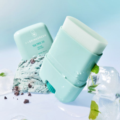 BRINGGREEN Teatree Cica Cooling Sun Stick 20g Available on Seoulbazaar, your online store for trendy korean products.