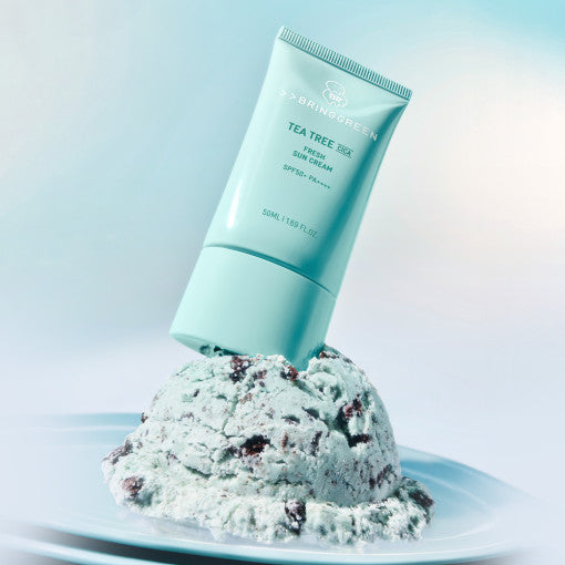 BRINGGREEN Teatree Cica Fresh Sun Cream 50ml Available on Seoulbazaar, your online store for trendy korean products.