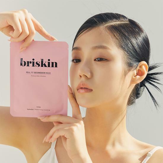 BRISKIN Real Fit Secondskin Mask Available on Seoulbazaar, your online store for trendy korean products.