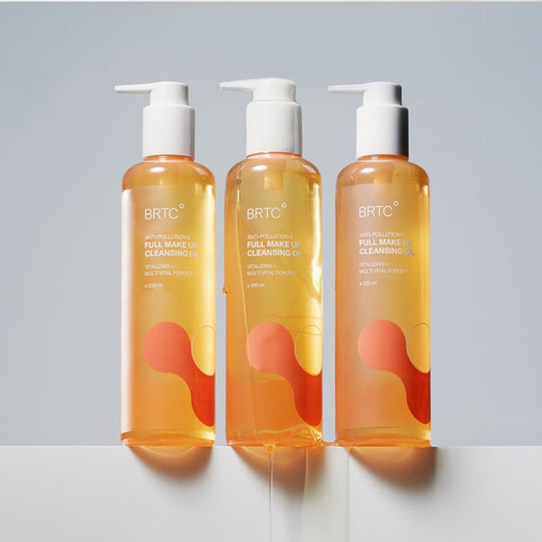 BRTC Anti-Pollution & Full Make Up Cleansing Oil 300ml Available on Seoulbazaar, your online store for trendy korean products.