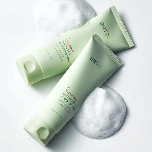 BRTC Cica Biome Blackhead Cleansing Foam 150ml Available on Seoulbazaar, your online store for trendy korean products.