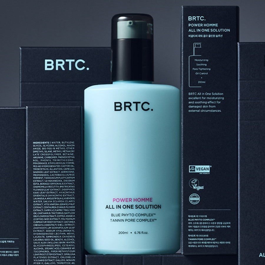 BRTC Power Homme All In One Solution 200ml Available on Seoulbazaar, your online store for trendy korean products.