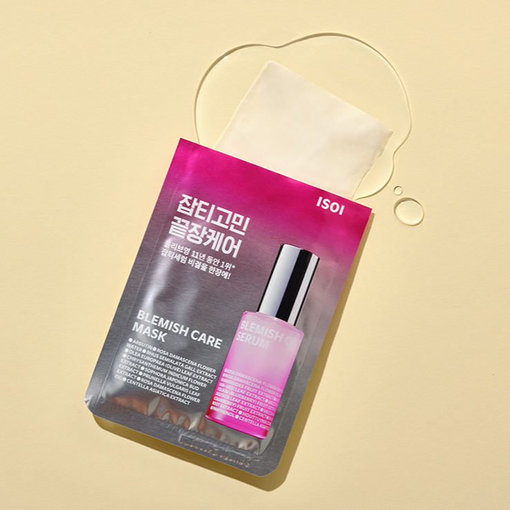 ISOI Blemish Care Mask Available on Seoulbazaar, your online store for trendy korean products.