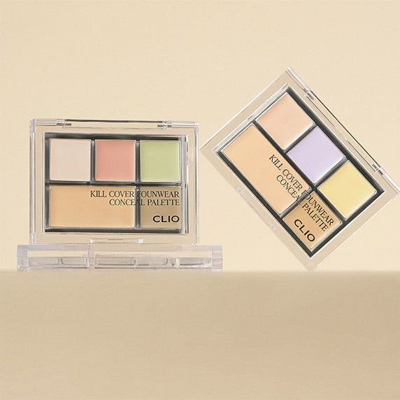 CLIO Kill Cover Founwear Conceal Palette Available on Seoulbazaar, your online store for trendy korean products.