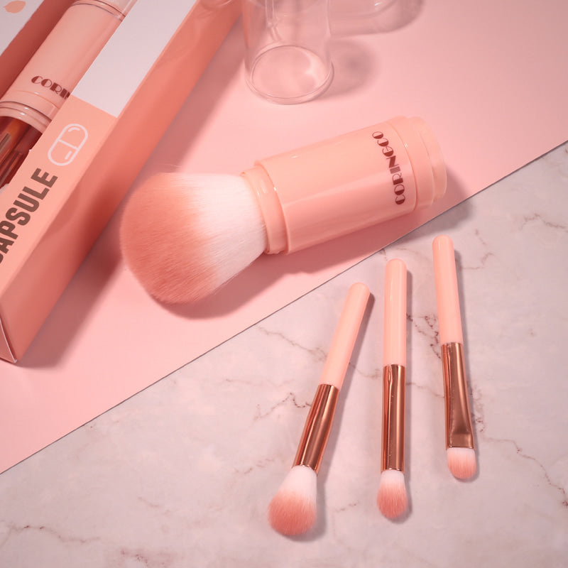 CORINGCO Cotton Candy Capsule Make-up Brush Available on Seoulbazaar, your online store for trendy korean products.