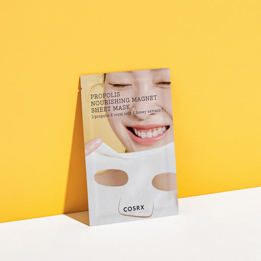 COSRX Full Fit Propolis Nourishing Magnet Sheet Mask Available on Seoulbazaar, your online store for trendy korean products.