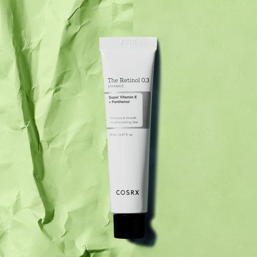 COSRX The Retinol 0.3 Cream 20ml Available on Seoulbazaar, your online store for trendy korean products.