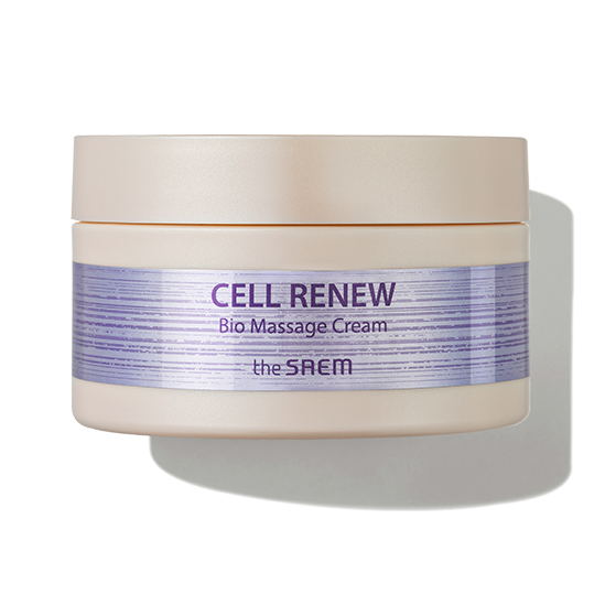THE SAEM Cell Renew Bio Massage Cream 195ml Available on Seoulbazaar, your online store for trendy korean products.