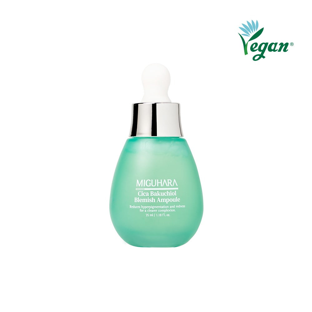 MIGUHARA Cica Bakuchiol Blemish Ampoule 35ml Available on Seoulbazaar, your online store for trendy korean products.