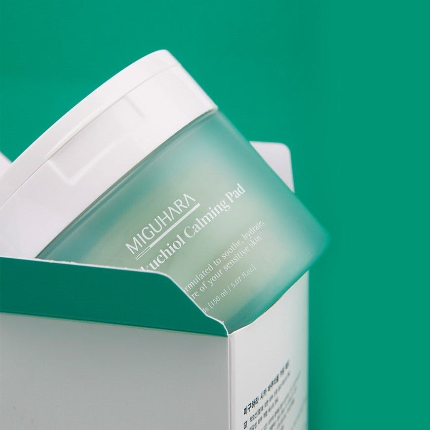 MIGUHARA Cica Bakuchiol Calming Pad 70p Available on Seoulbazaar, your online store for trendy korean products.