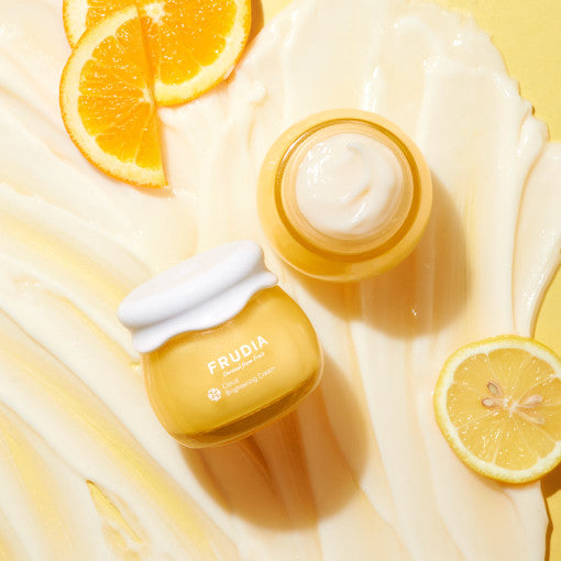 FRUDIA Citrus Brightening Cream 55g Available on Seoulbazaar, your online store for trendy korean products.
