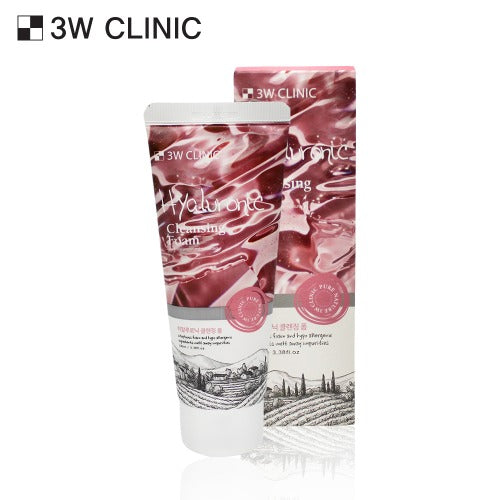3W CLINIC Cleansing Foam 100ml Available on Seoulbazaar, your online store for trendy korean products.