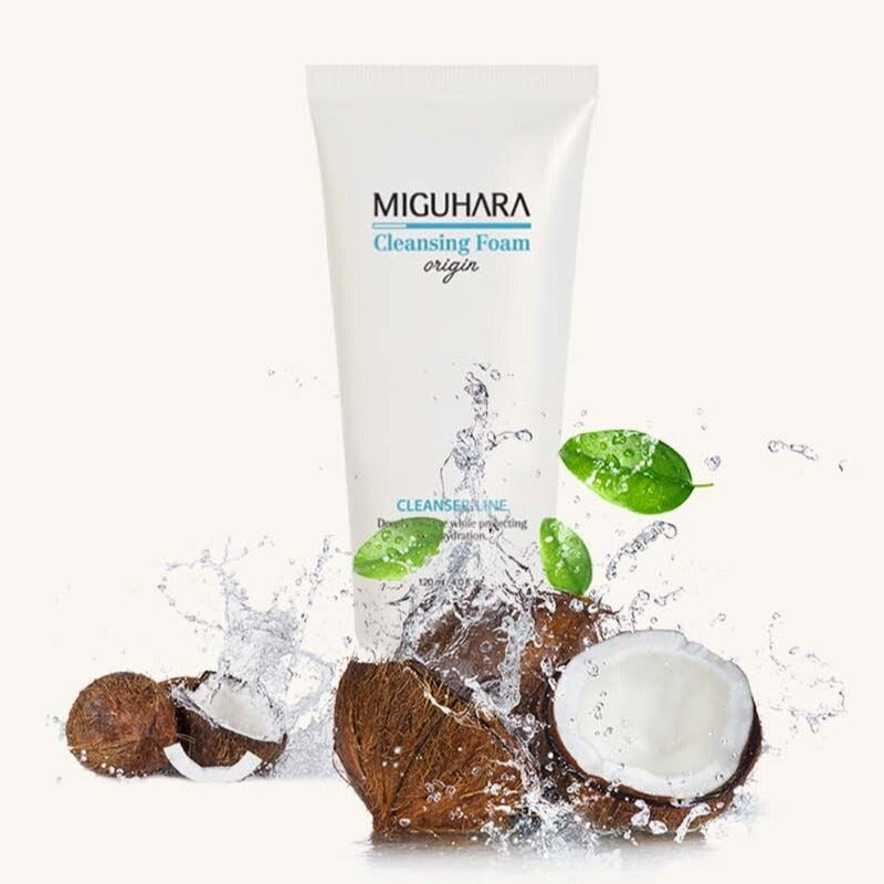 MIGUHARA Cleansing Foam Origin 120ml Available on Seoulbazaar, your online store for trendy korean products.